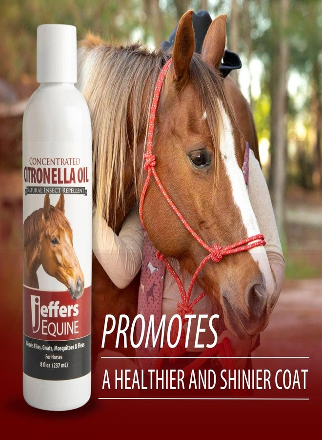 Jeffers Equine Citronella Oil - 8 oz 100% Pure Natural Essential Oil for Horses - Horse Shampoo Additive & Grooming Aid - Fresh Citrus Aroma - Safe, Eco Friendly, Non-Toxic Formula - Image 4
